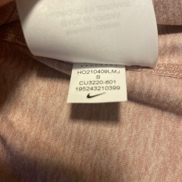 Nike 1/2 Zip Womens Dri Fit Element Running Active Top - pink - Picture 14 of 16